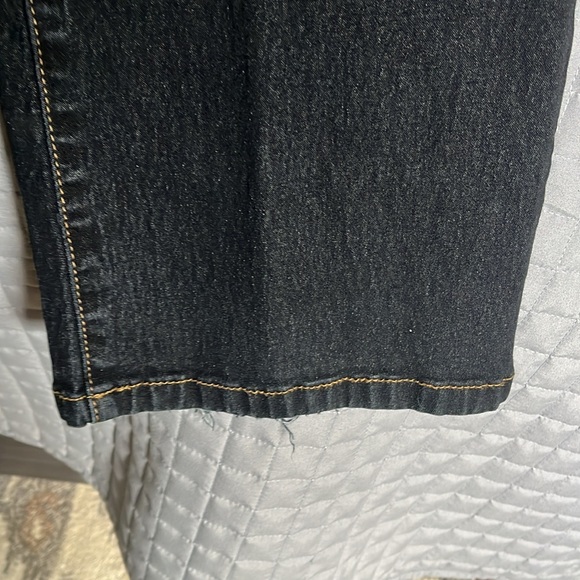Diane Gilman Black Straight Leg Jeans - Picture 5 of 6